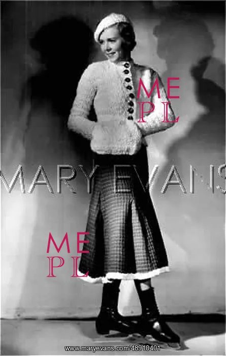 : CROSS-OVER CARDY 1930S : CROSS-OVER CARDY 1930S