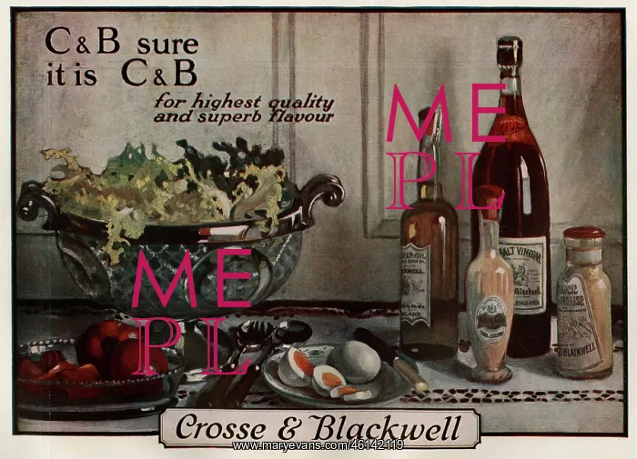 : Crosse & Blackwell - Vinegar's and Oils : Crosse & Blackwell - Vinegar's and Oils