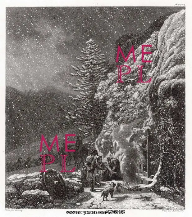 : CROSSING THE ALPS, SNOW : CROSSING THE ALPS, SNOW