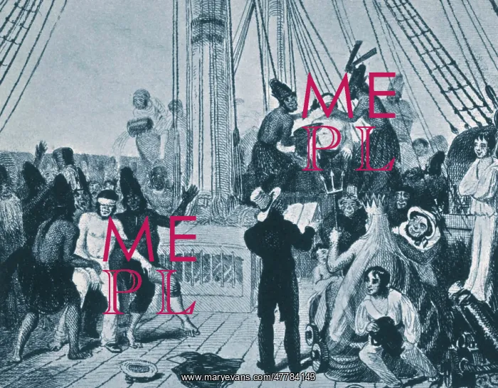 : Crossing the Equator, HMS Beagle, 1832 : Crossing the Equator, HMS Beagle, 1832
