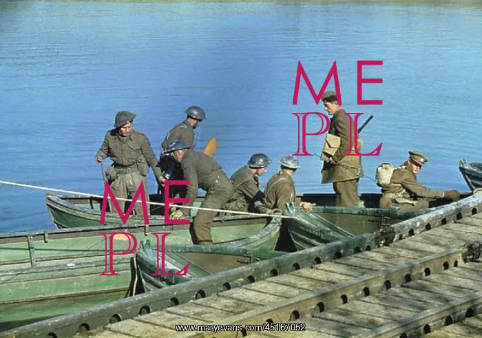 : Crossing of the Garigliano River 1944 : Crossing of the Garigliano River 1944