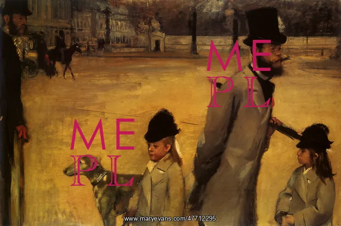  : Crossing the Street, by Degas