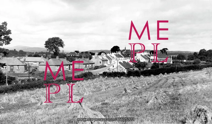  : Crossmichael, the Village c1960