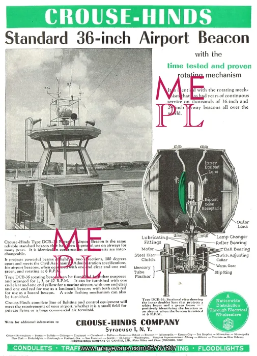  : Crouse-Hinds DCB-36 Rotating Airport Beacon