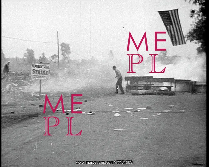 : A Crowd of Angry Civilians Clashing With the US Army : A Crowd of Angry Civilians Clashing With the US Army