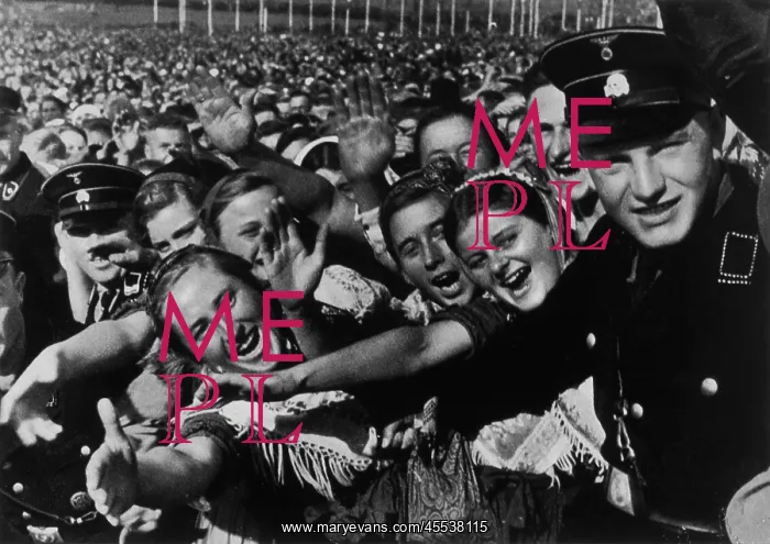 : Crowd - Germany - Adolf Hitler - Historical : Crowd - Germany - Adolf Hitler - Historical