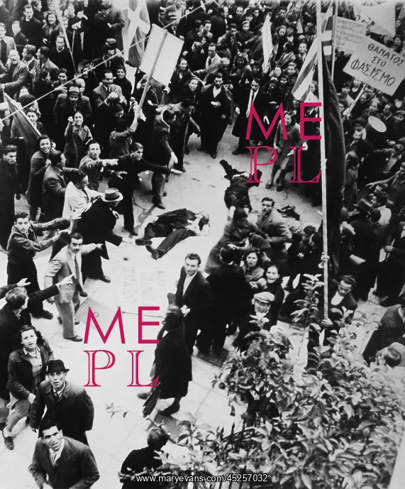 : Crowd shouting and pointing towards a dead man : Crowd shouting and pointing towards a dead man