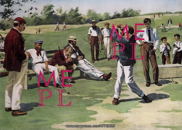  : Crowded Golf Course