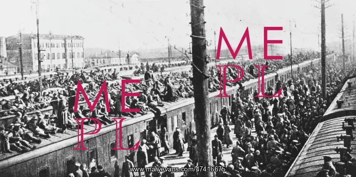 : CROWDED TRAINS : CROWDED TRAINS