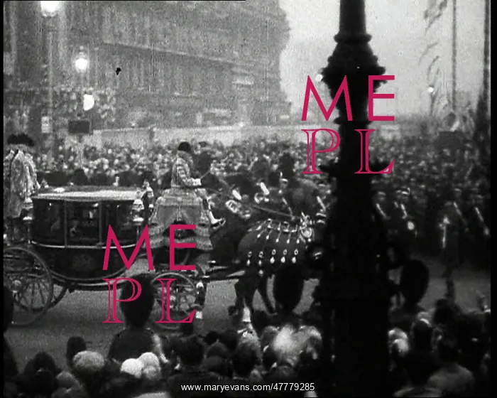 : Crowds Watching the Wedding of George, His : Crowds Watching the Wedding of George, His