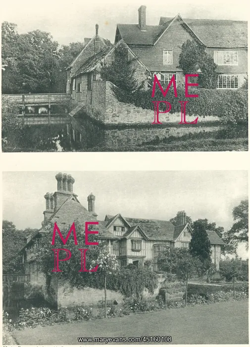 : Crowhurst Place, Surrey, Before & After : Crowhurst Place, Surrey, Before & After
