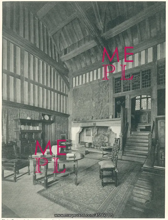 : Crowhurst Place, Surrey, Hall : Crowhurst Place, Surrey, Hall