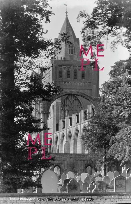 : Crowland Abbey East End : Crowland Abbey East End