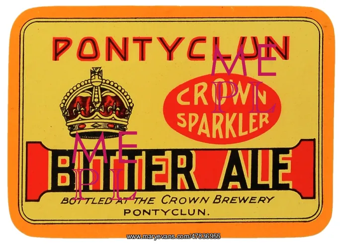  : Crown Brewery Crown Sparkler Bitter Ale
