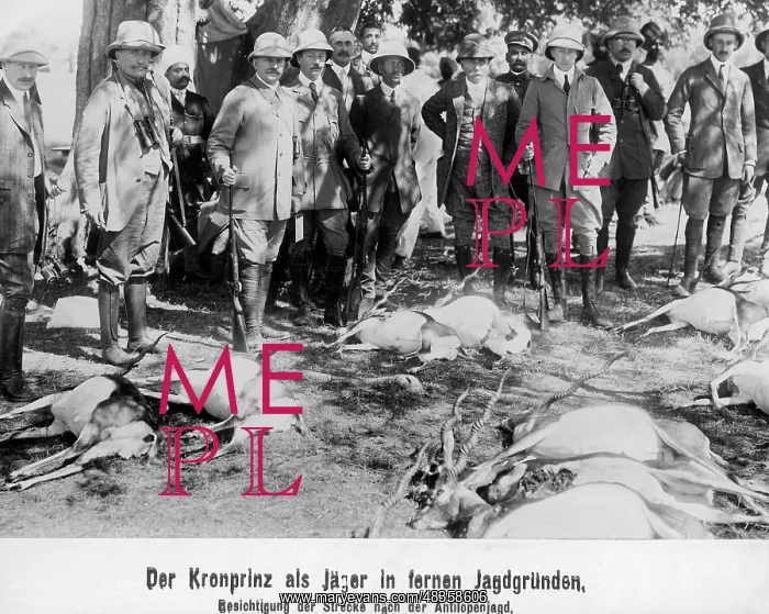 : Crown Prince Wilhelm of Prussia on big game : Crown Prince Wilhelm of Prussia on big game