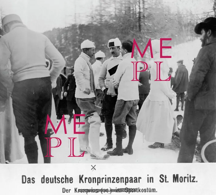 : Crown Prince Wilhelm of Prussia doing winter : Crown Prince Wilhelm of Prussia doing winter