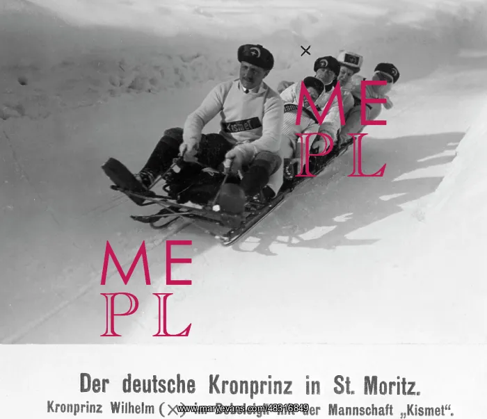 : Crown Prince Wilhelm of Prussia doing winter : Crown Prince Wilhelm of Prussia doing winter