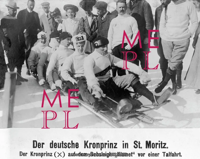 : Crown Prince Wilhelm of Prussia doing winter : Crown Prince Wilhelm of Prussia doing winter