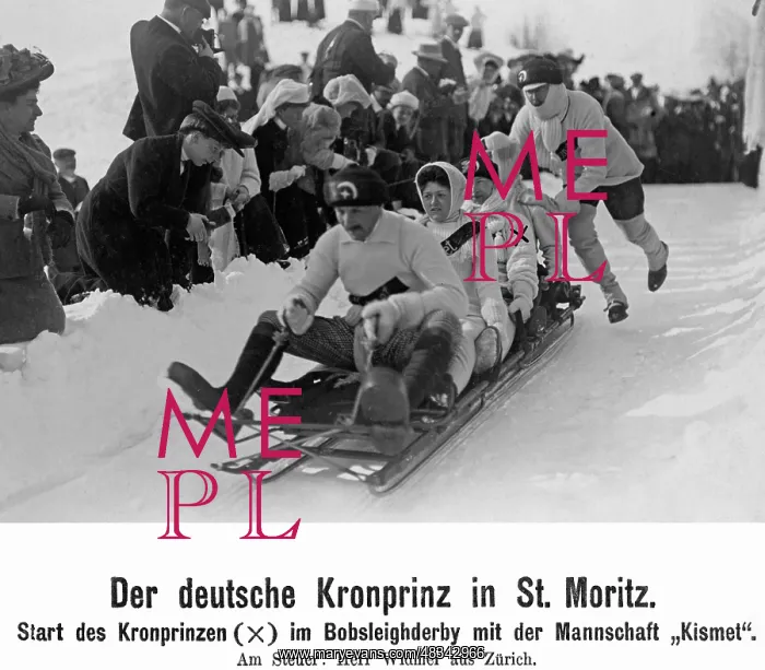 : Crown Prince Wilhelm of Prussia doing winter : Crown Prince Wilhelm of Prussia doing winter
