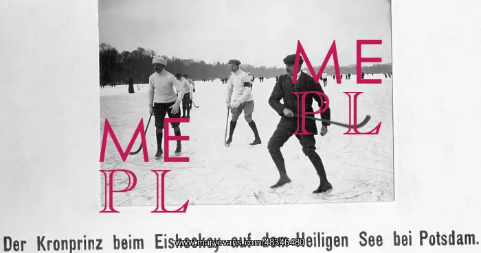 : Crown Prince Wilhelm of Prussia on the Heiligensee : Crown Prince Wilhelm of Prussia on the Heiligensee