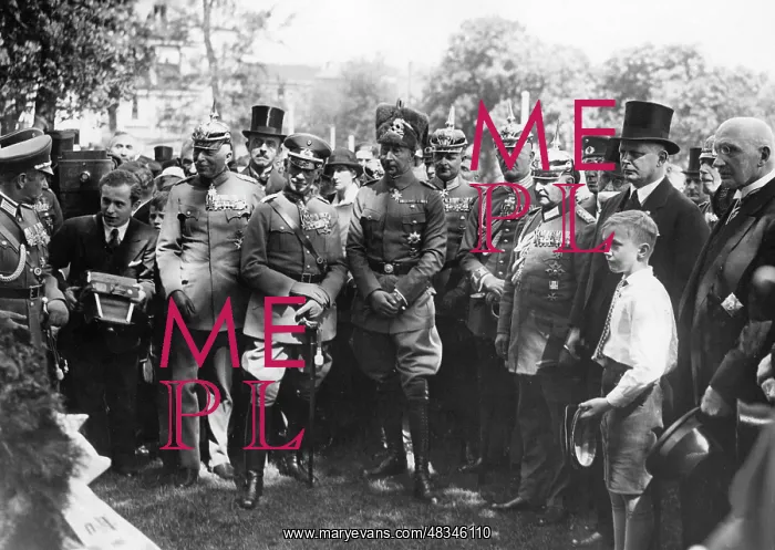 : Crown Prince Wilhelm of Prussia at the inauguration : Crown Prince Wilhelm of Prussia at the inauguration