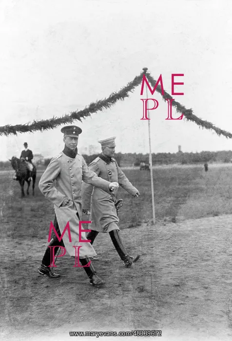 : Crown Prince Wilhelm of Prussia with Prince : Crown Prince Wilhelm of Prussia with Prince