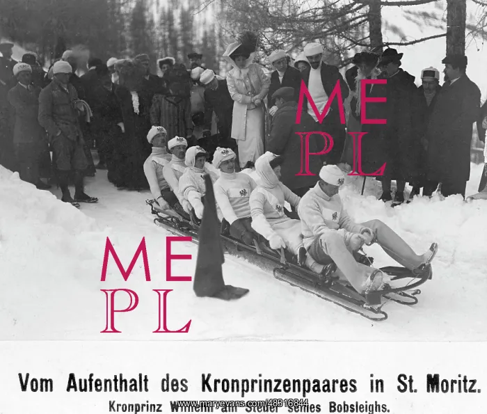 : Crown Prince Wilhelm of Prussia during winter