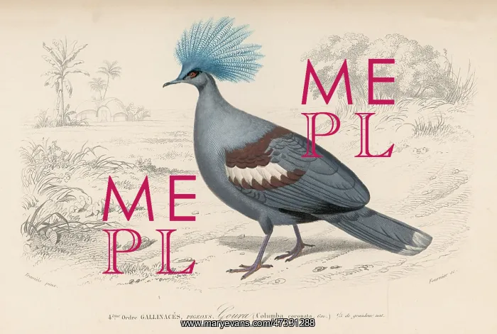  : CROWNED PIDGEON
