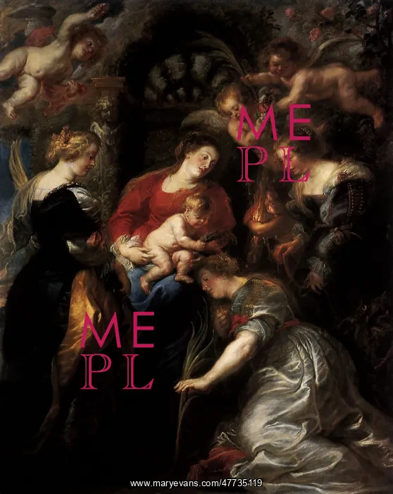  : The Crowning of Saint Catherine, by Rubens