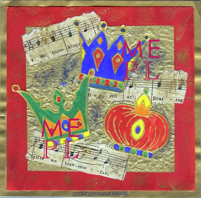 : Three Crowns with music for We Three Kings : Three Crowns with music for We Three Kings