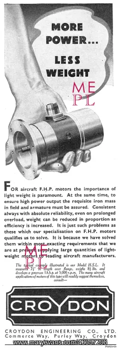 : Croydon Engineering Aicraft Components : Croydon Engineering Aicraft Components