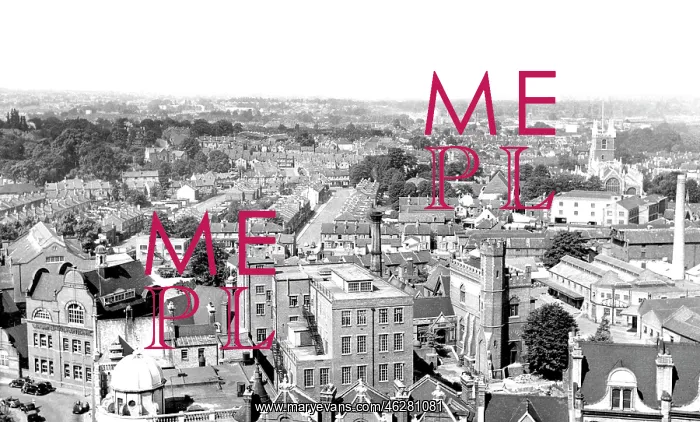  : Croydon, view from Town Hall Tower c1954