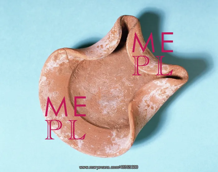 : Crucible. Punic art. Terracotta. From Ibiza, Balearic Island : Crucible. Punic art. Terracotta. From Ibiza, Balearic Island