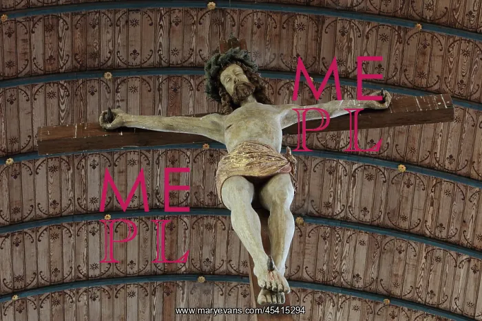 : Crucifixion, Collegiale de l'Assomption, Villemaur-sur-Vanne : Crucifixion, Collegiale de l'Assomption, Villemaur-sur-Vanne