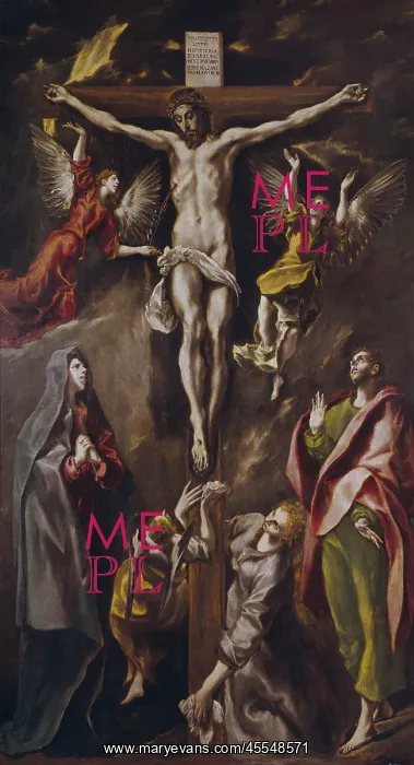 : The Crucifixion, by El Greco : The Crucifixion, by El Greco