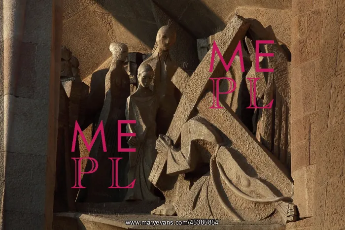 : Crucifixion group, Passion facade, La Sagrada