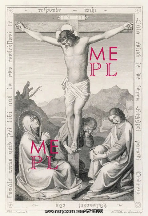 : CRUCIFIXION (OVERBECK) : CRUCIFIXION (OVERBECK)
