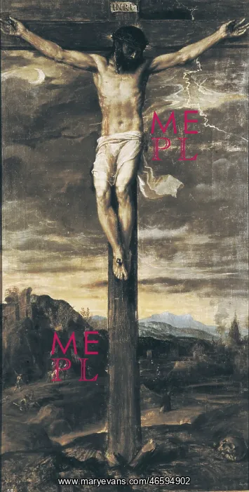 : Crucifixion by Titian : Crucifixion by Titian