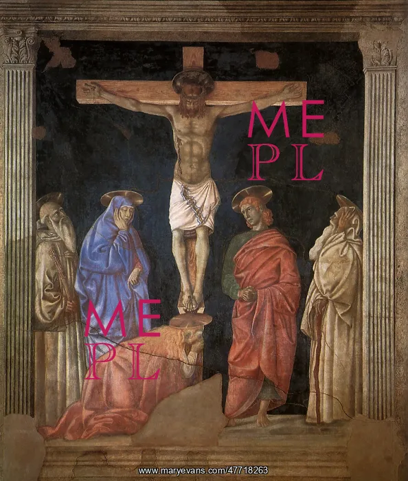  : Crucifixion with the Virgin