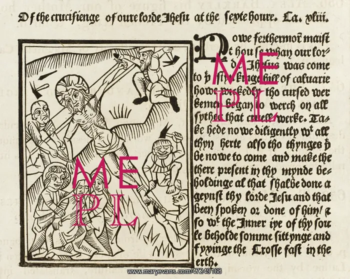 : CRUCIFIXION WOODCUT : CRUCIFIXION WOODCUT