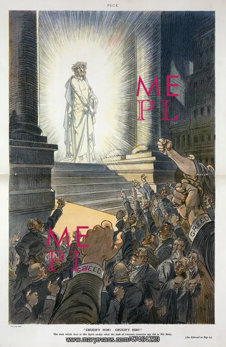 : Crucify him! Crucify him! : Crucify him! Crucify him!