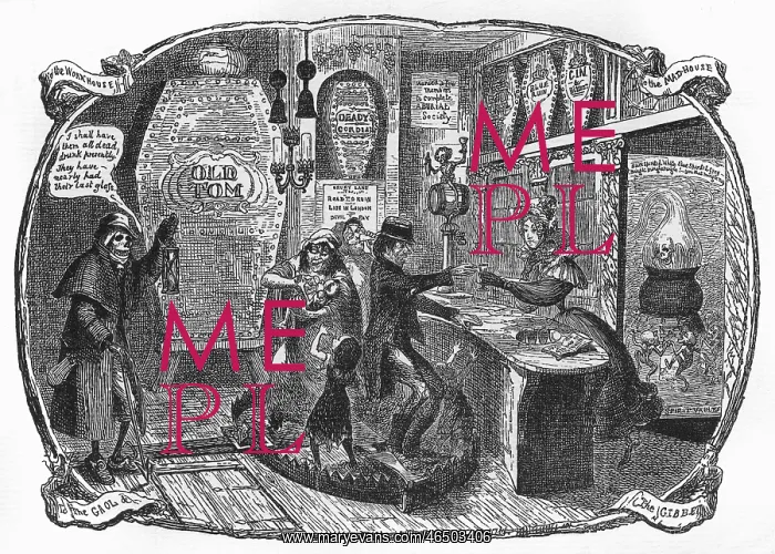 : Cruikshank Gin Shop : Cruikshank Gin Shop