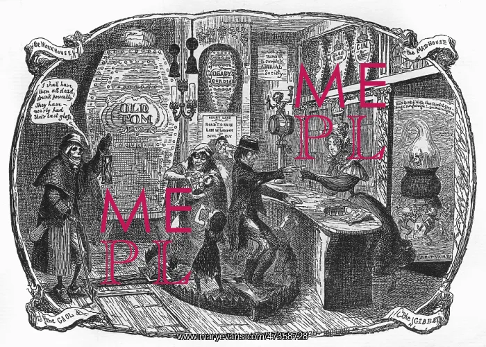 : Cruikshank Gin Shop : Cruikshank Gin Shop