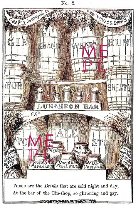 : Cruikshank, The Gin Shop, plate 2 : Cruikshank, The Gin Shop, plate 2