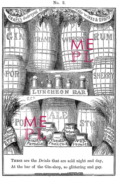 : Cruikshank, The Gin Shop, plate 2 : Cruikshank, The Gin Shop, plate 2