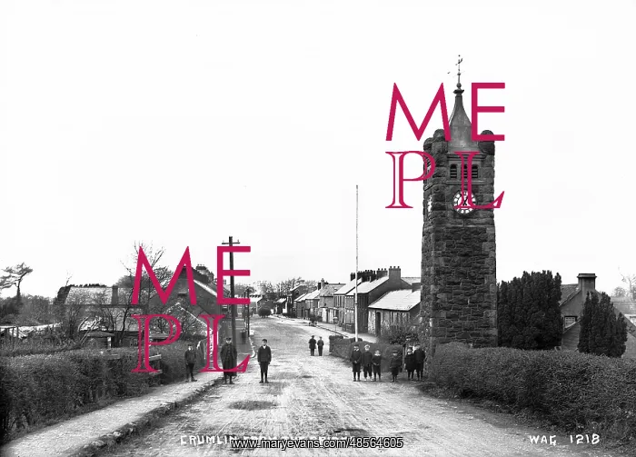 : Crumlin from the Bridge : Crumlin from the Bridge