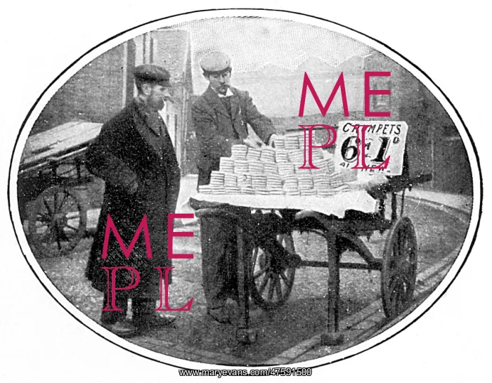 : The crumpet man 1900 : The crumpet man 1900