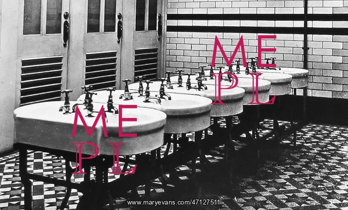 : Crumpsall CWS Biscuit Factory in 1908 - Lavatories : Crumpsall CWS Biscuit Factory in 1908 - Lavatories