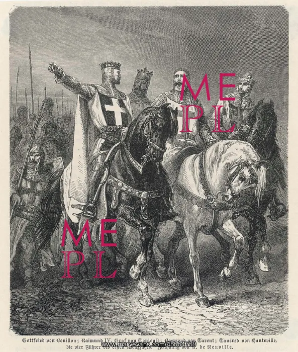 : Crusade Leaders Riding : Crusade Leaders Riding