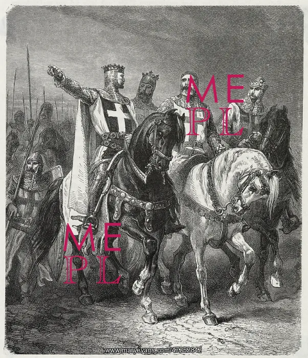: Crusade Leaders Riding : Crusade Leaders Riding